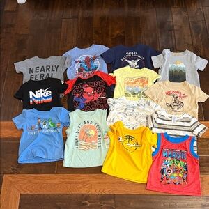 Toddler boy tee bundle